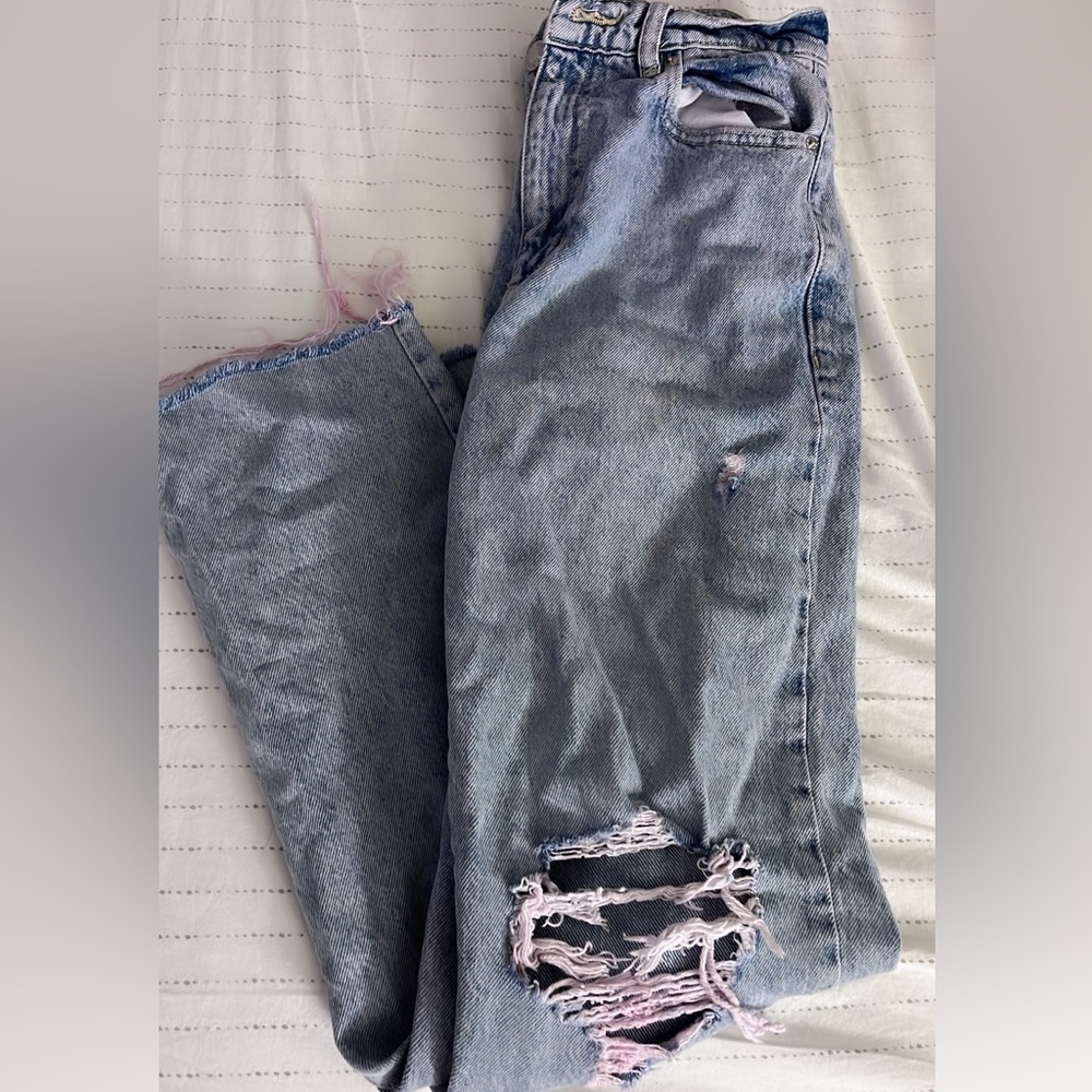 Garage THRIFTED jeans (pink washed)